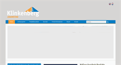 Desktop Screenshot of klinkenbergbv.de
